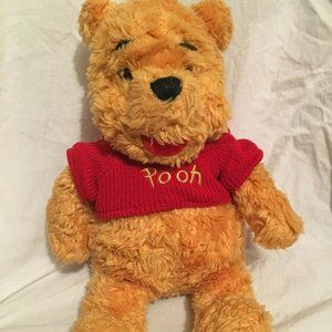 Winnie the Pooh vintage style stuffed bear
